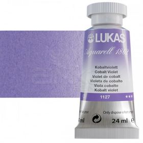 Lukas Aquarell 1862 1127 Cobalt Violet Seri 3 Artist 24 ml Sulu Boya