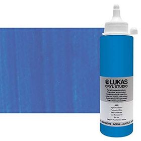 Lukas Cryl Studio Floresan Mavi 250 Ml Akrilik Boya