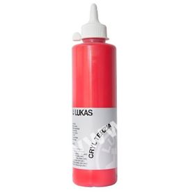 Lukas Cryl Terzia 4872 Kadmiyum Kırmızı Açık 500 ml Akrilik Boya