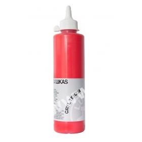 Lukas Cryl Terzia 4872 Kadmiyum Kırmızı Açık 500 ml Akrilik Boya