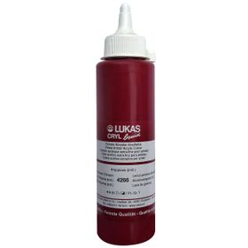 Lukas Liquid Alizarin Crimson 250ml Akrilik Boya