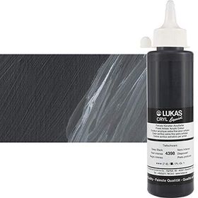Lukas Liquid Koyu Siyah 250ml Akrilik Boya