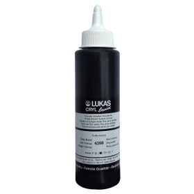 Lukas Liquid Koyu Siyah 250ml Akrilik Boya
