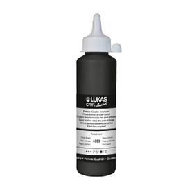 Lukas Liquid Koyu Siyah 250ml Akrilik Boya