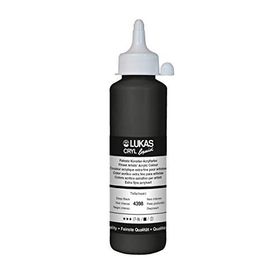 Lukas Liquid Koyu Siyah 250ml Akrilik Boya