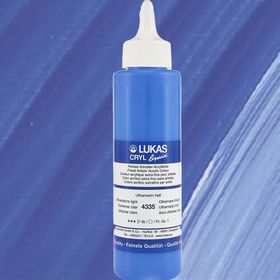 Lukas Liquid Seri 1 Ultramarin Açık 250 ml Akrilik Boya