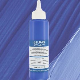 Lukas Liquid Seri 1 Ultramarin Koyu 250 ml Akrilik Boya