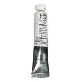 Lukas Studio Ortucu Beyaz 20 ml Yağlı Boya