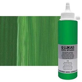 Lukas Studio Permanent Açık Yeşil 250ml Akrilik Boya