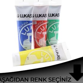 Lukas Terzia 125 ml Siyah Tonlar Akrilik Boya
