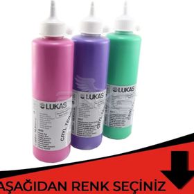 Lukas Terzia 500 ml Kırmızı Tonlar Akrilik Boya