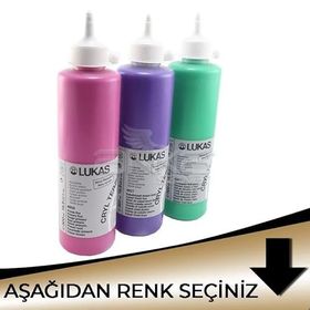 Lukas Terzia 500 ml Metalik Tonlar Akrilik Boya