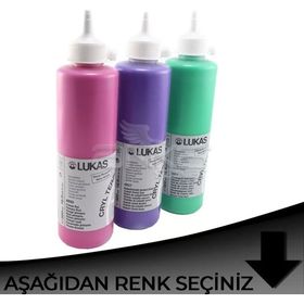 Lukas Terzia 500 ml Siyah Tonlar Akrilik Boya