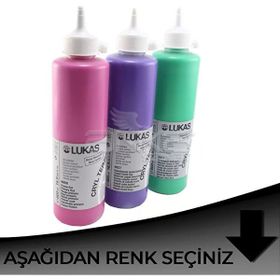 Lukas Terzia 500 ml Siyah Tonlar Akrilik Boya
