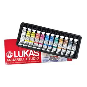 Lukas Tüp 12 Renk 10 ml 6104 Sulu Boya Takımı