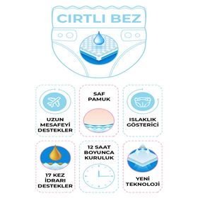 Lula Baby 3 Numara 64 Adet Bebek Bezi