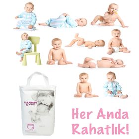 Lula Baby 7 Numara 40 Adet Külot Bebek Bezi