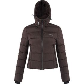 Lumberjack 100559602 Apreski Coat Siyah Kadın Kaban