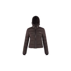Lumberjack 100559602 Apreski Coat Siyah Kadın Kaban
