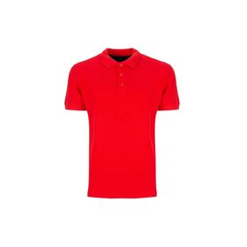 Lumberjack 101079288 2M CT953 Kırmızı Polo Yaka Baskılı Erkek T-Shirt
