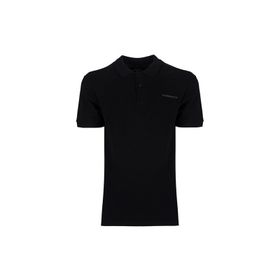 Lumberjack 101079295 2M CT953 Siyah Erkek Polo Yaka Baskılı T-Shirt