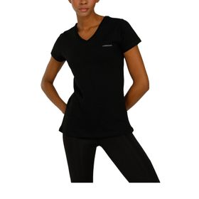 Lumberjack 101087037 Basic V Neck Siyah Kadın T-Shirt