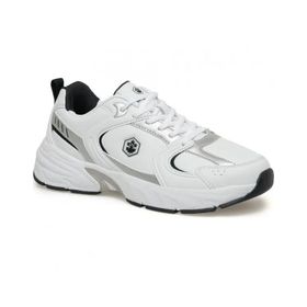Lumberjack 101393010 Pol Pu 3PR Beyaz Lacivert Erkek Sneaker Ayakkabı