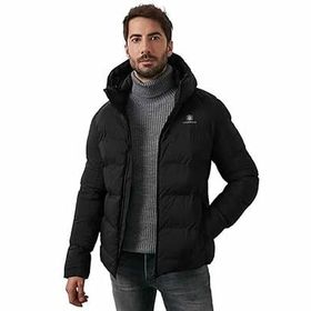 Lumberjack 101398677 Siyah 3W Ml Nolan Coat 2SN22 3 Pr Erkek Mont