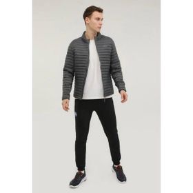 Lumberjack 101398693 3W ML Perry Coat 1SN21 3PR Gri Erkek Günlük Mont