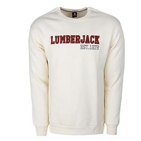 Lumberjack 101441605 Krem 3W Ml Uneg 16TY 505 3Pr Erkek Günlük Sweatshirt