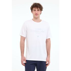 Lumberjack 11C-ELG22001 ML CRIS 5FX Beyaz Kısa Kollu Erkek T-Shirt