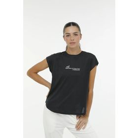 Lumberjack 11CT1092 WL BLAIR 4FX Siyah Kadın Kısa Kol T-Shirt