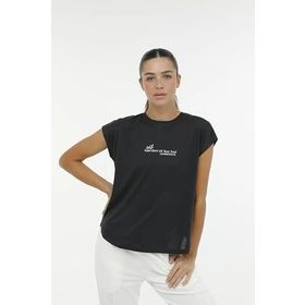 Lumberjack 11CT1092 WL BLAIR 4FX Siyah Kadın Kısa Kol T-Shirt