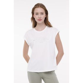 Lumberjack 11GF18 Hailey Ekru Kadın T-shirt