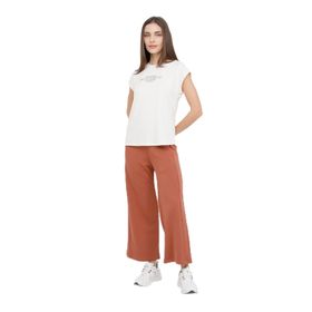 Lumberjack 11GF18 Hailey Ekru Kadın T-shirt