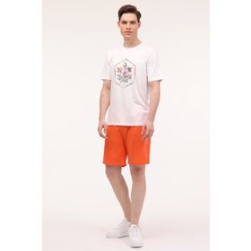 Lumberjack 11ID343 4FX ML Owen Beyaz Erkek T-shirt