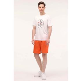 Lumberjack 11ID343 4FX ML Owen Beyaz Erkek T-shirt