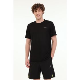 Lumberjack 11ITL1112 ML LEAN 5FX Siyah Kısa Kollu Erkek T-Shirt