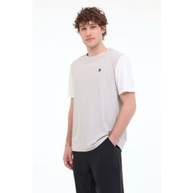Lumberjack 11UR11 ML KEYS 5FX Gri Kısa Kollu Erkek T-Shirt