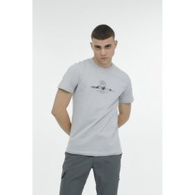 Lumberjack 11URBNG18 Ravos Gri Erkek T-shirt