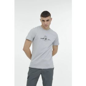 Lumberjack 11URBNG18 Ravos Gri Erkek T-shirt