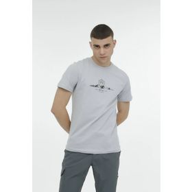 Lumberjack 11URBNG18 Ravos Gri Erkek T-shirt