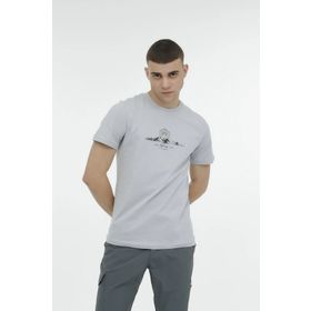 Lumberjack 11URBNG18 Ravos Gri Erkek T-shirt