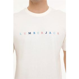 Lumberjack 11URBNG2022 4FX ML Mesus Ekru Erkek T-shirt