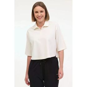 Lumberjack 12BKK81 WL JUB 5FX Beyaz Kısa Kollu Kadın T-Shirt