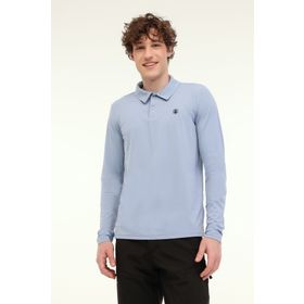 Lumberjack 15ELG2-450 ML ALSEN 5FX Mavi Uzun Kollu Erkek T-Shirt