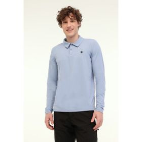 Lumberjack 15ELG2-450 ML ALSEN 5FX Mavi Uzun Kollu Erkek T-Shirt
