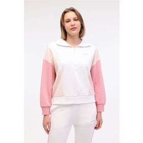 Lumberjack 16CK927 WL ANNABEL-C 5FX Pembe Kadın Sweatshirt