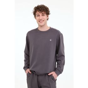 Lumberjack 16MZ-303 MB MOD 5FX Gri Erkek Sweatshirt