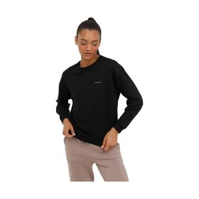 Lumberjack 16SN79 3PR 3W WB C Neck Sweat Siyah Kadın Sweatshirt